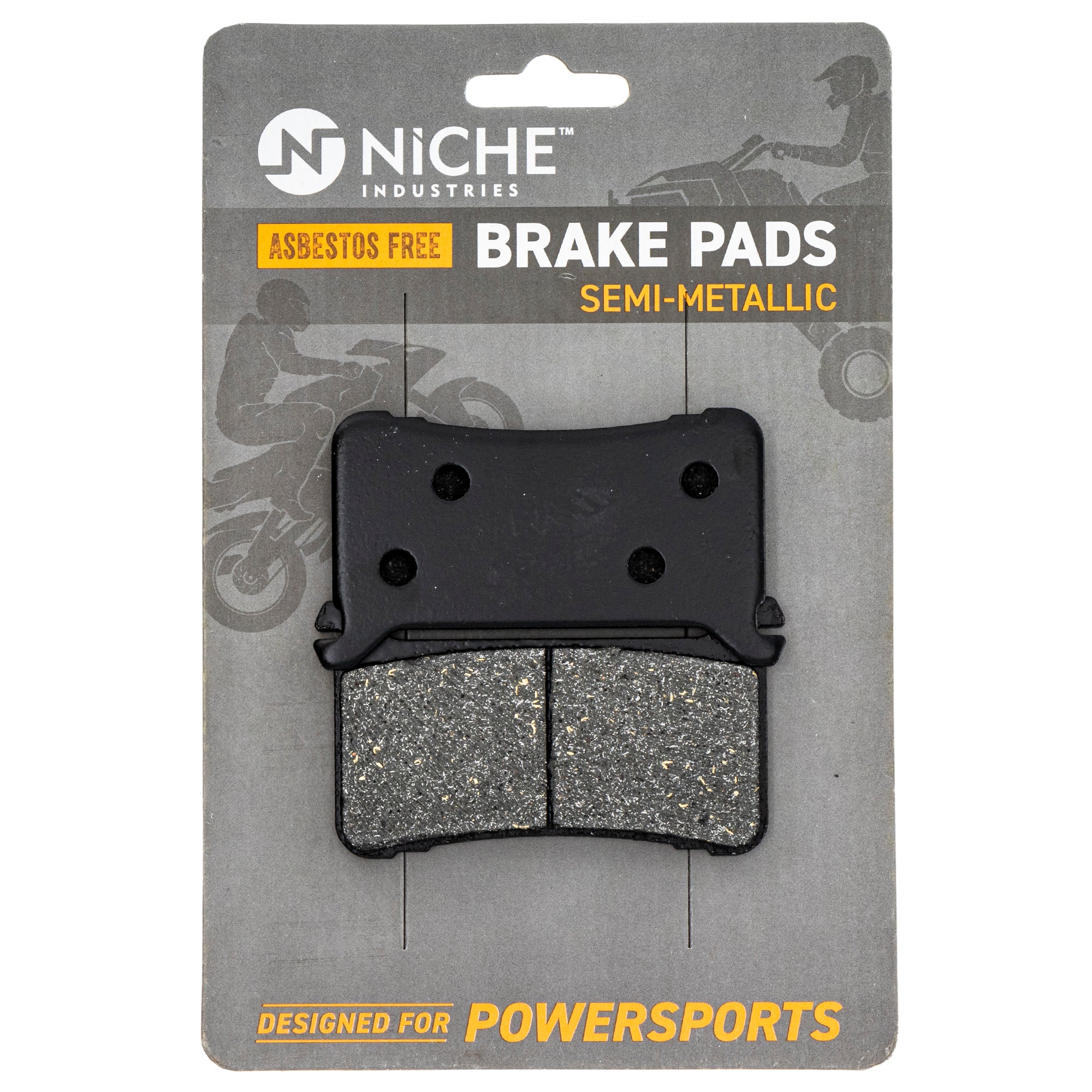 Front Semi-Metallic Brake Pad Set for Honda CBR1000RR 06455-MKF-D41 NICHE 519-KPA2622D