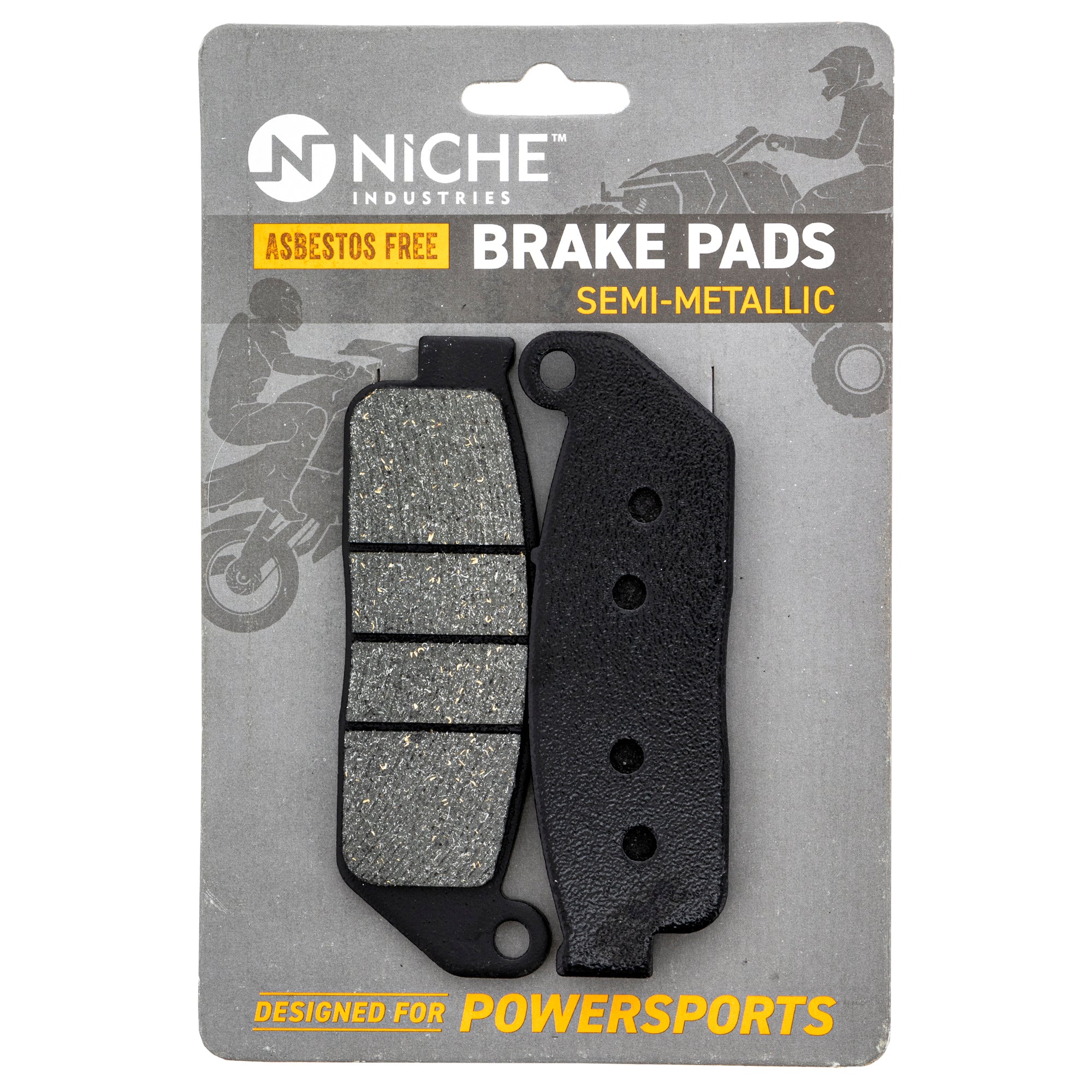 Front Semi-Metallic Brake Pad Set for Indian Scout 2205849 NICHE 519-KPA2624D