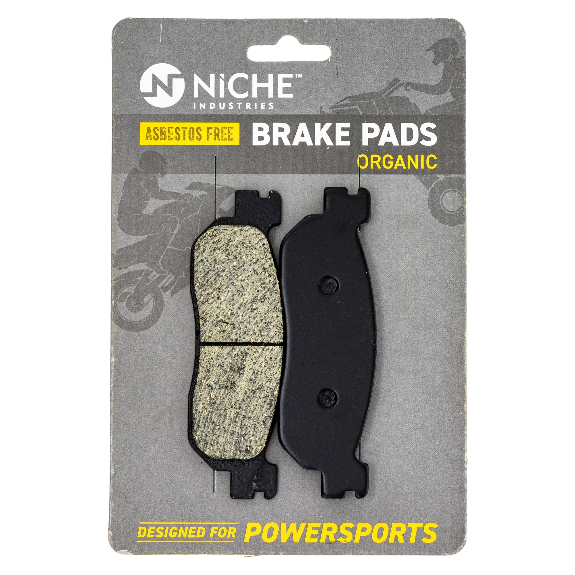 Organic Brake Pads for zOTHER Yamaha XT250 TW200 Serow 3C5-25805-00-00 NICHE 519-KPA2686D