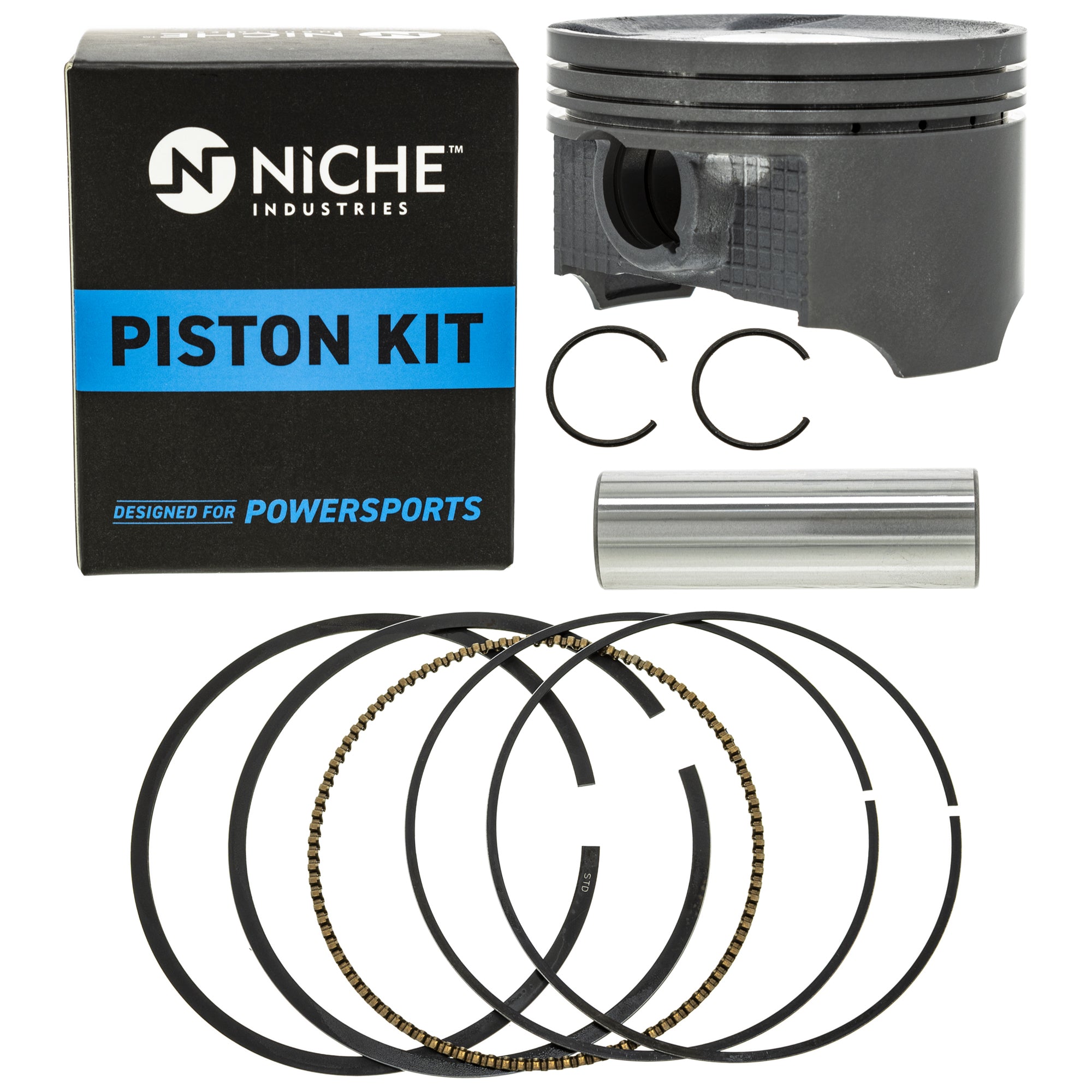 Piston Kit for zOTHER Suzuki King Eiger 12111-38F21-0F0 12100-38F21-050 NICHE 519-KPS2219T