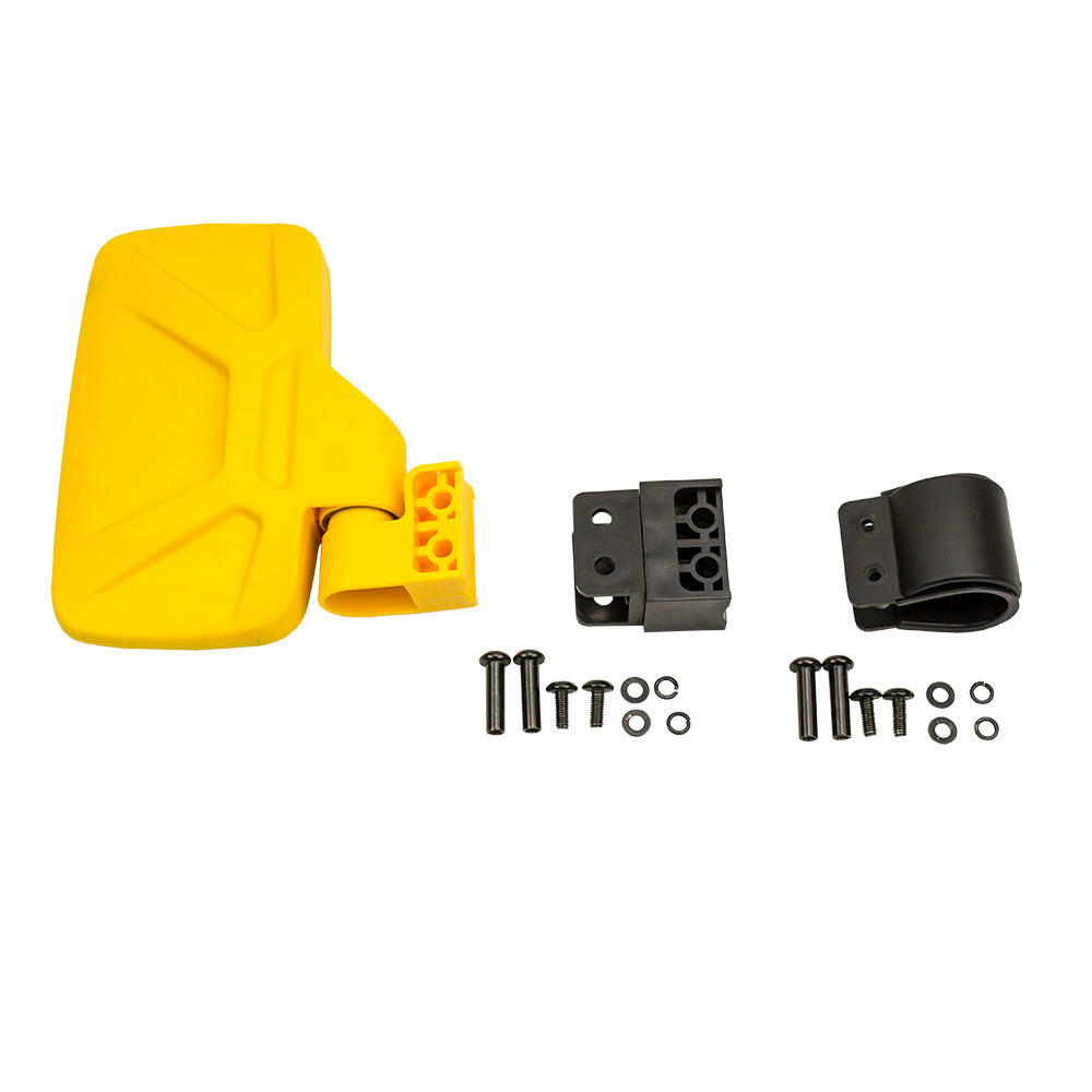Yellow Side View Mirror Pro-Fit Set for Honda Pioneer 1000 500 700